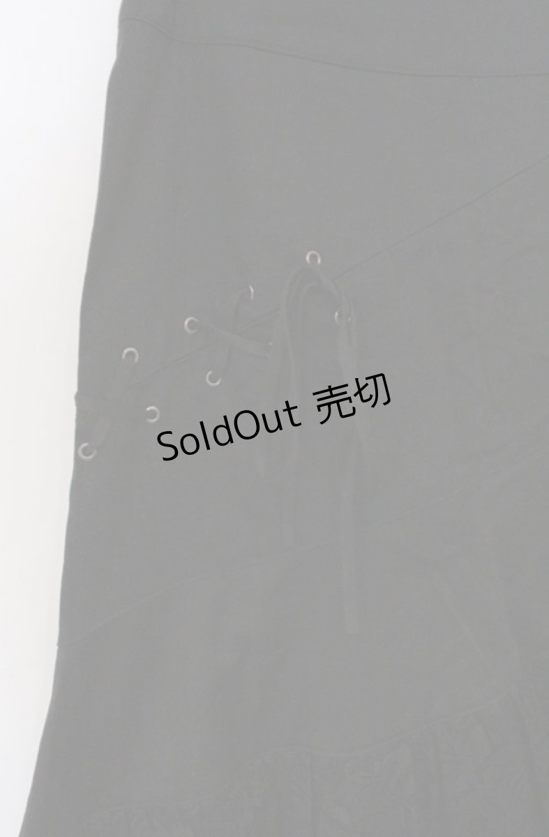 画像2: BPN / レースアップマーメイドスカート M ブラック O-26-03-16-021-GO-SK-OW-OS (2)