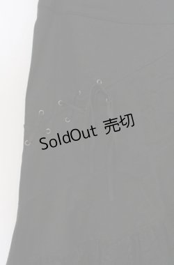 画像2: BPN / レースアップマーメイドスカート M ブラック O-26-03-16-021-GO-SK-OW-OS