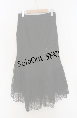 画像3: BPN / レースアップマーメイドスカート M ブラック O-26-03-16-021-GO-SK-OW-OS