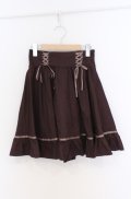 Blue rouge / ダブルレースアップスカート  ワイン O-26-03-16-022-CA-SK-OW-OS