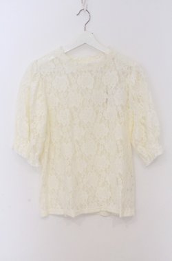 画像1: m petit by misako / TT*AOKシアートップス L アイボリー O-26-03-16-026-LO-TO-OW-OS