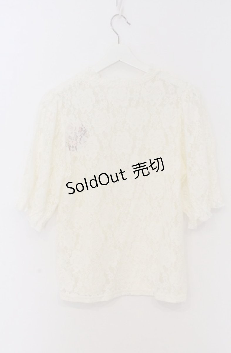 画像3: m petit by misako / TT*AOKシアートップス L アイボリー O-26-03-16-026-LO-TO-OW-OS (3)