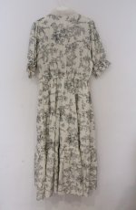 画像3: m petit by misako / TT*AMトワルドジュイワンピース L アイボリー×グリーン O-26-03-16-027-LO-OP-OW-OS (3)