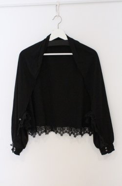 画像1: axes femme / UVカット2WAYストール 160×70cm クロ O-26-03-16-031-AX-TO-IG-OS