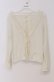 画像1: axes femme / 後ろレース切り替えカーディガン  アイボリー O-26-03-16-035-AX-TO-IG-OS (1)