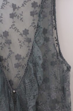 画像2: axes femme / レースジレ  ブルー系 O-26-03-16-036-AX-TO-IG-OS