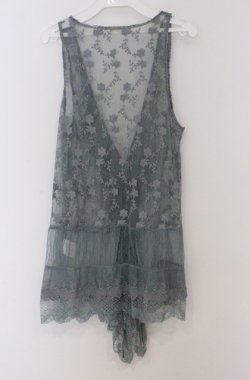 画像3: axes femme / レースジレ  ブルー系 O-26-03-16-036-AX-TO-IG-OS