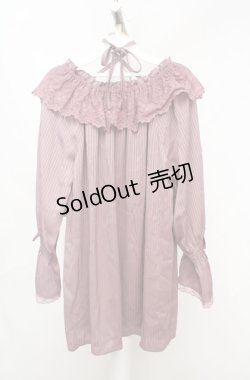 画像3: axes femme / フリルブラウス F ピンク O-26-03-18-033-AX-BL-IG-OS