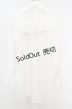 画像3: axes femme / フリルブラウス F シロ O-26-03-18-034-AX-BL-IG-OS