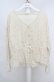 画像1: axes femme / 総レースキャンディ袖プルオーバー  アイボリー O-26-03-18-035-AX-BL-IG-OS (1)