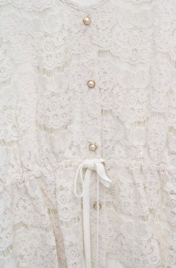 画像2: axes femme / 総レースキャンディ袖プルオーバー  アイボリー O-26-03-18-035-AX-BL-IG-OS