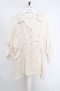 axes femme / 2wayブラウス  アイボリー O-26-03-18-051-AX-BL-IG-OS