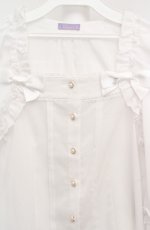 画像2: axes femme kawaii / フリルブラウス M シロ O-26-03-18-056-AX-BL-IG-OS (2)