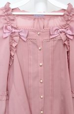 画像2: axes femme kawaii / フリルブラウス M ピンク O-26-03-18-058-AX-BL-IG-OS (2)