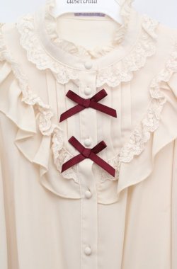 画像2: axes femme kawaii / クラシカルドールブラウス M アイボリー O-26-03-18-060-AX-BL-IG-OS