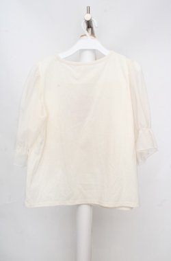 画像3: m petit by misako / MSシアーソデプルオーバー M オフシロ O-26-03-18-083-LO-TO-IG-OS