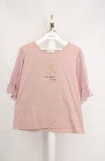 画像1: m petit by misako / MSシアーソデプルオーバー M ピンク O-26-03-18-084-LO-TO-IG-OS (1)