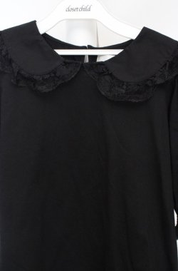 画像2: m petit by misako / 丸襟プルオーバー M クロ O-26-03-18-086-0-TO-IG-OS