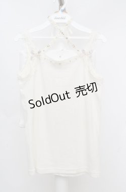 画像1: axes femme / クロスストラップキャミソール  オフシロ O-26-03-18-018-AX-TO-IG-OS