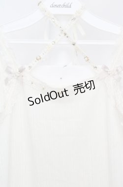 画像2: axes femme / クロスストラップキャミソール  オフシロ O-26-03-18-018-AX-TO-IG-OS