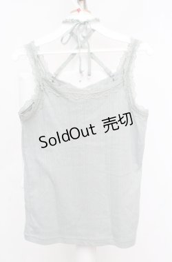 画像3: axes femme / クロスストラップキャミソール  ミント O-26-03-18-019-AX-TO-IG-OS