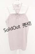 axes femme / ホルター付きキャミソール  ピンク O-26-03-18-025-AX-TO-IG-OS