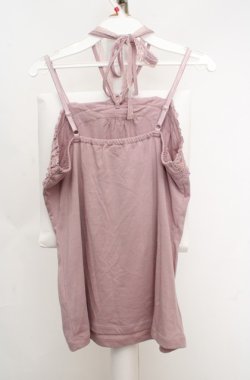 画像3: axes femme / ホルター付きキャミソール  ピンク O-26-03-18-025-AX-TO-IG-OS