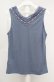 画像3: axes femme / パールレースタンク  ブルー O-26-03-18-027-AX-TO-IG-OS (3)