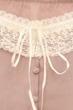 画像2: evelyn / はしごレース使いトップス  ピンク O-26-03-19-031-LO-TO-OW-OS