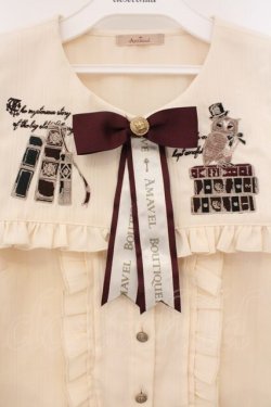 画像2: Amavel / Bibliotheque Classiqueブラウス  アイボリー O-26-03-19-035-CA-BL-IG-OS