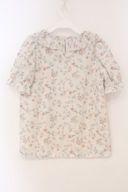 画像3: evelyn / フラワープリーツトップス  アイボリー O-26-03-19-036-LO-TO-OW-OS