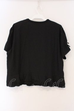 画像4: INGEBORG / グログランリボンパフブラウス  クロ O-26-03-19-038-LO-BL-IG-OS