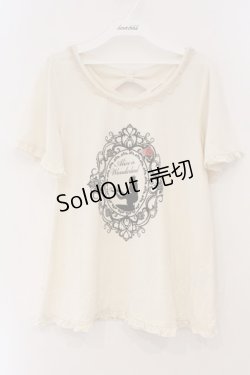 画像1: axes femme / アリスpt Tシャツ  アイボリー O-26-03-19-041-AX-TS-IG-OS