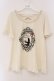 画像1: axes femme / アリスpt Tシャツ  アイボリー O-26-03-19-041-AX-TS-IG-OS (1)