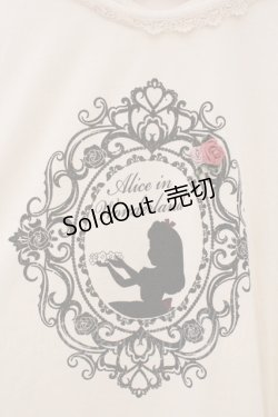 画像2: axes femme / アリスpt Tシャツ  アイボリー O-26-03-19-041-AX-TS-IG-OS