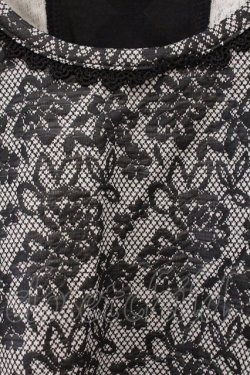 画像2: axes femme / プリントフラワーチュニック  クロ O-26-03-19-043-AX-TO-IG-OS