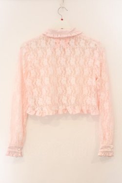 画像3: Swankiss / レースブラウス  ピンク O-26-03-19-044-CA-BL-OW-OS
