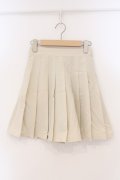 Fi.n.t / プリーツミニスカパン F ベージュ O-26-03-19-006-CA-PA-OW-OS