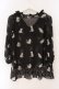 画像3: Franche Lippee / ねこptシフォンチュニック M クロ O-26-03-19-046-LO-TO-OW-OS (3)