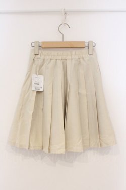 画像2: Fi.n.t / プリーツミニスカパン F ベージュ O-26-03-19-006-CA-PA-OW-OS