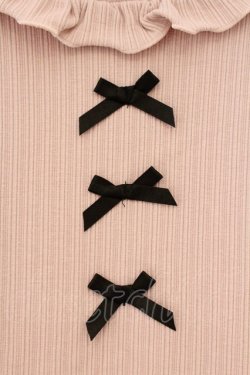 画像2: Ank Rouge / 3つリボンカットソー M ピンク O-26-03-19-051-CA-TO-OW-OS