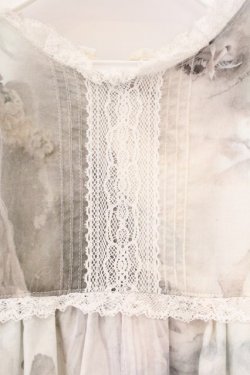 画像2: microcosm / ×夏目羽七海 ロングドレス  アイボリー O-26-03-19-058-GO-OP-OW-OS