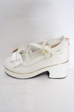 画像6: Amavel / Fortune Horoscopeクロスパンプス S シロ O-26-03-19-1021-CA-SH-IG-OS