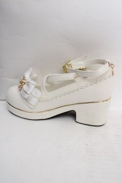 画像8: Amavel / Fortune Horoscopeクロスパンプス S シロ O-26-03-19-1021-CA-SH-IG-OS