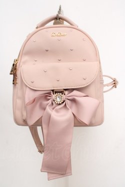 画像1: LIZ LISA / ロングリボンリュック  ピンク O-26-03-19-1004-LO-BG-IG-OS