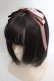 画像1: Amavel / Animal Donuts ぱっちんリボンカチューシャ  ピンク×ブラウン O-26-03-19-1024-CA-AC-IG-OS (1)