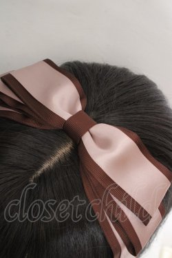 画像2: Amavel / Animal Donuts ぱっちんリボンカチューシャ  ピンク×ブラウン O-26-03-19-1024-CA-AC-IG-OS