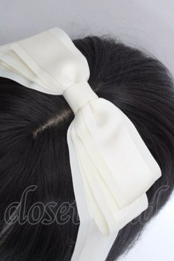 画像2: Amavel / Animal Donuts ぱっちんリボンカチューシャ  オフシロ O-26-03-19-1026-CA-AC-IG-OS