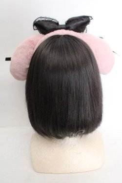 画像3: サンリオ / マイメロディ/おめかし天使 カチューシャ  ピンク×クロ O-26-03-19-1028-EL-AC-IG-OS