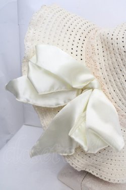 画像2: LIZ LISA / ストローハット  ナチュラル×オフシロ O-26-03-19-1029-LO-AC-IG-OS